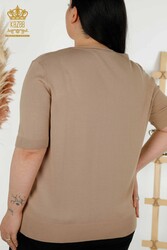 14GG المنتجة فيسكوز إليت تريكو موديل أمريكي ملابس نسائية - 16271 | نسيج حقيقي - Thumbnail