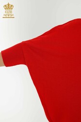 14GG منتج فيسكوز راقى تريكو أساسي مع شعار ملابس نسائية - 30241 | نسيج حقيقي - Thumbnail