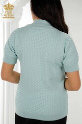 14GG Corespun produziert Strickwaren mit Stehkragen, Hersteller von Damenbekleidung – 30119 | Echtes Textil - Thumbnail