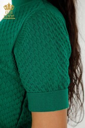 14GG Corespun produziert Strickwaren mit Stehkragen, Hersteller von Damenbekleidung – 30119 | Echtes Textil - Thumbnail
