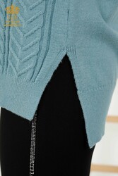 14GG Corespun produziert Strickpullover Rollkragenpullover Damenbekleidung Hersteller - 30242 | Echtes Textil - Thumbnail