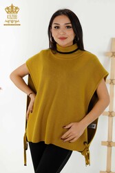 14GG Corespun Produced Knitwear Turtleneck Vêtements pour femmes - 30229 | Vrai textile - Thumbnail