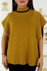 14GG Corespun Produced Knitwear Turtleneck Vêtements pour femmes - 30229 | Vrai textile - Thumbnail