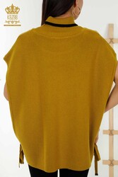 14GG Corespun Produced Knitwear Turtleneck Vêtements pour femmes - 30229 | Vrai textile - Thumbnail