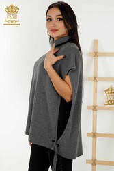 14GG Corespun Produced Knitwear Turtleneck Vêtements pour femmes - 30229 | Vrai textile - Thumbnail