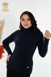 14GG a produit un fabricant de vêtements pour femmes à manches longues en angora - 12046 | Vrai textile - Thumbnail