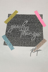 14GG Produced Viscose Elite Knitwear - American Model - Patterned - Women's Clothing - 30029 | Real Textile - Thumbnail