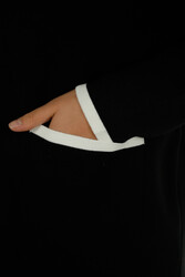 14GG Elite in viscosa prodotta - Cardigan in maglieria con tasca - Produttore di abbigliamento da donna - 30148 | Vero tessuto - Thumbnail