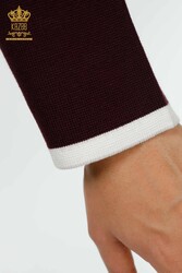 14GG Prodotto in viscosa Elite Cardigan in maglia con bottoni in madreperla Produttore di abbigliamento femminile - 30148 | Tessuto reale - Thumbnail