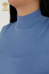 14GG Prodotto in viscosa Elite Maglieria Collare in piedi Abbigliamento femminile - 16168 | Tessuto reale - Thumbnail