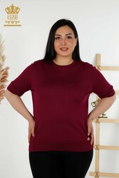 14GG Prodotto Viscosa Elite Maglieria Modello Americano Abbigliamento Donna - 16271 | Tessuto reale - Thumbnail