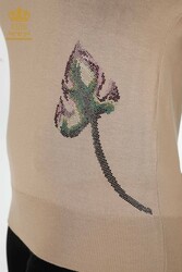 14GG Produced Viscose Elite Knitwear - Crew Neck - Women's Clothing - 16939 | Real Textile - Thumbnail