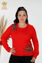 14GG Viscose Produced Elite Knitwear - Crew Neck - Women's Clothing Manufacturer - 16940 | Real Textile - Thumbnail