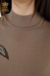 14GG Viscose Produced Elite Knitwear - High Collar - Women's Clothing Manufacturer - 16716 | Real Textile - Thumbnail