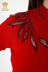 14GG Viscose Produced Elite Knitwear - High Collar - Women's Clothing Manufacturer - 16716 | Real Textile - Thumbnail