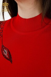 14GG Viscose Produced Elite Knitwear - High Collar - Women's Clothing Manufacturer - 16716 | Real Textile - Thumbnail