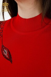 14GG Viscose Produced Elite Prendas de punto - Cuello alto - Fabricante de ropa de mujer - 16716 | Textiles reales - Thumbnail