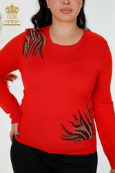 14GG Viscose Produced Elite Prendas de punto - Cuello redondo - Fabricante de ropa de mujer - 16940 | Textiles reales - Thumbnail