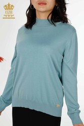 14GG Produced Viscose Elite Knitwear Basic Model Women's Clothing Manufacturer - 16663 | Real Textile - Thumbnail