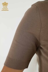 14GG Produced Viscose Elite Knitwear Ciclismo Collar Ropa de mujer - 15943 | Textiles reales - Thumbnail