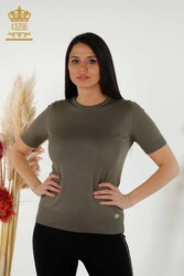 14GG Produced Viscose Elite Knitwear Ciclismo Collar Ropa de mujer - 15943 | Textiles reales - Thumbnail