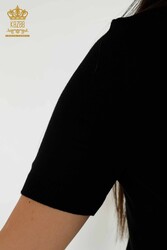 14GG Produced Viscose Elite Knitwear Ciclismo Collar Ropa de mujer - 15943 | Textiles reales - Thumbnail