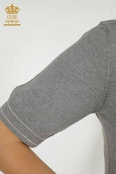 14GG produjo Viscose Elite Knitwear Ciclismo Collar Ropa de mujer Fabricante - 30110 | Textiles reales - Thumbnail