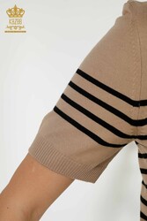 14GG produjo Viscose Elite Knitwear Ciclismo Collar Ropa de mujer Fabricante - 30396 | Textiles reales - Thumbnail