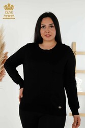 14GG Produced Viscose Elite Knitwear Long Sleeve Women's Clothing Manufacturer - 30213 | Real Textile - Thumbnail