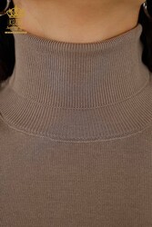 14GG Viscose Produced Elite Knitwear - Turtleneck - Women's Clothing Manufacturer - 11122 | Real Textile - Thumbnail