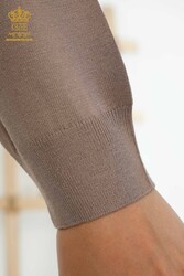 14GG Viscose Produced Elite Knitwear - Turtleneck - Women's Clothing Manufacturer - 11122 | Real Textile - Thumbnail