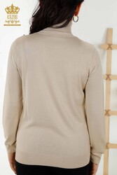 14GG Viscose Produced Elite Knitwear - Turtleneck - Women's Clothing Manufacturer - 11122 | Real Textile - Thumbnail