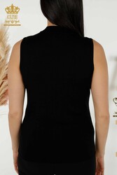 14GG Produced Viscose Elite Knitwear Zero Sleeve Women's Clothing - 30041 | Real Textile - Thumbnail