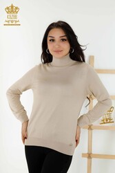 14GG Viscose Produced Elite Prendas de punto - Cuello alto - Fabricante de ropa de mujer - 11122 | Textiles reales - Thumbnail
