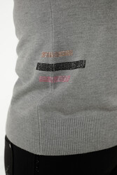 14GG Produced Viscose Elite Tricots - Modèle américain - À motifs - Vêtements pour femmes - 30029 | Vrai textile - Thumbnail