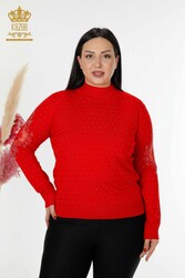 14GG Produit Viscose Elite Knitwear Col montant Fabricant de vêtements pour femmes - 30014 | Vrai textile - Thumbnail