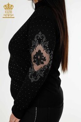 14GG Produit Viscose Elite Knitwear Col montant Fabricant de vêtements pour femmes - 30014 | Vrai textile - Thumbnail