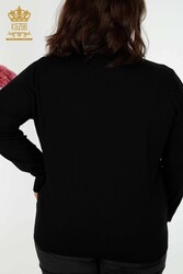 14GG Produit Viscose Elite Knitwear Stone Brodé Fabricant de vêtements pour femmes - 30018 | Vrai textile - Thumbnail