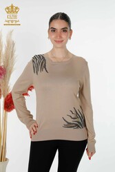 14GG Viscose Produced Elite Tricots - Col ras du cou - Fabricant de vêtements pour femmes - 16940 | Vrai textile - Thumbnail