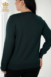 14GG Produit Viscose Elit Knitwear Basic Logo Vêtements pour femmes - 30181 | Vrai textile - Thumbnail
