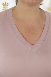 14GG Produit Viscose Elit Knitwear Basic Logo Vêtements pour femmes - 30181 | Vrai textile - Thumbnail