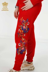 14GG Produit Viscose Elite Knitwear Survêtement Ensemble Pierre Brodé Fabricant de vêtements pour femmes - 16560 | Vrai textile - Thumbnail