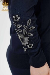 14GG Produit Viscose Elite Knitwear Survêtement Poche Détaillée Fabricant de vêtements pour femmes - 16561 | Vrai textile - Thumbnail