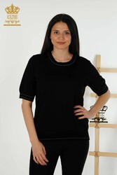 14GG Product Viscose Elite Knitwear Collier de cyclisme Fabricant de vêtements pour femmes - 30110 | Vrai textile - Thumbnail