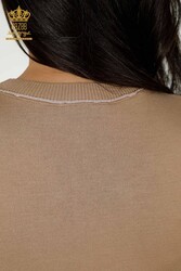 14GG Product Viscose Elite Knitwear Collier de cyclisme Fabricant de vêtements pour femmes - 30110 | Vrai textile - Thumbnail