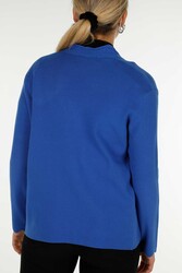 14GG a produit un cardigan en tricot en viscose Elite brodé en pierre Fabricant de vêtements pour femmes - 30274 | Vrai textile - Thumbnail