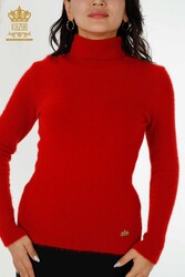14GG Produzierter Angora-Langarm-Damenbekleidungshersteller - 12046 | Echtes Textil - Thumbnail