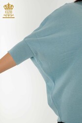 Вискозный элитный трикотаж производства 14GG - Базовый - С логотипом - Женская одежда - 30241 | Настоящий текстиль - Thumbnail
