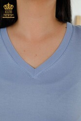 14GG Произведенный вискозный элитный трикотаж Базовая женская одежда с логотипом - 30181 | Настоящий текстиль - Thumbnail