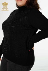 14GG Производство вискозного элитного трикотажа Производитель женской одежды с вышивкой камнем - 30018 | Настоящий текстиль - Thumbnail